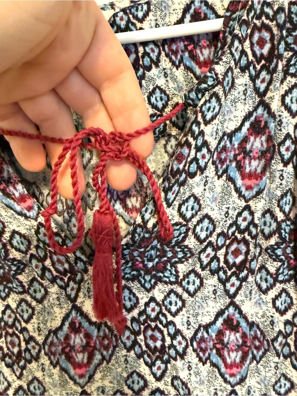 2/$30 Title: BeachLunchLounge Boho Printed Sleeveless Shift Dress XL - Picture 5 of 7